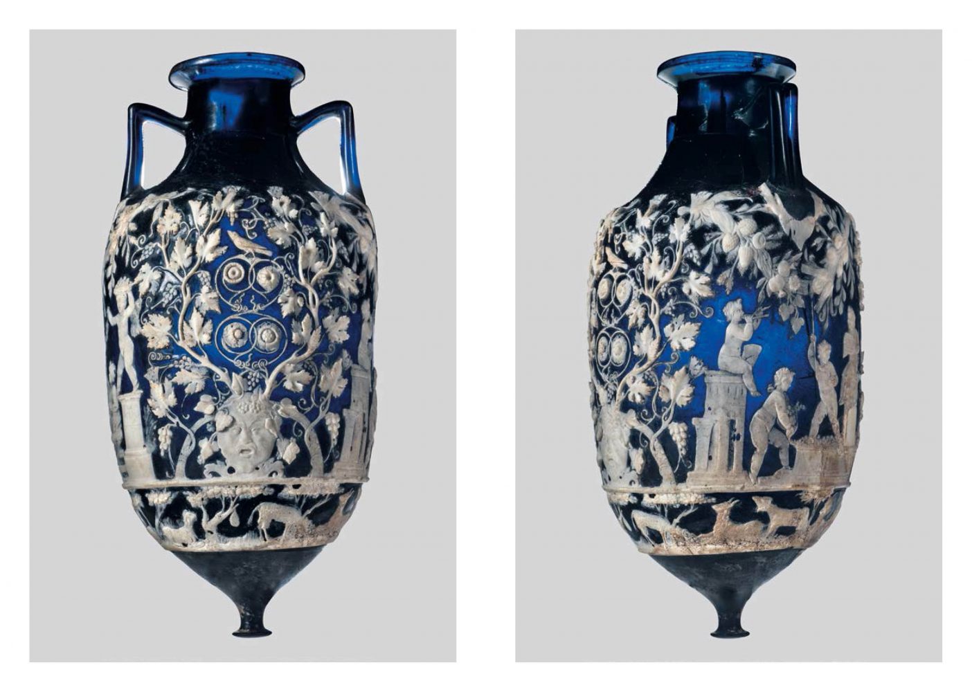 Drink Me Jug & Vase in Capri Blue Gingham